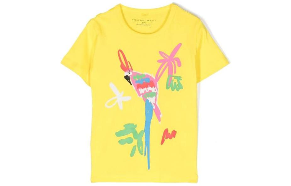 

Детская футболка Stella McCartney, желтый