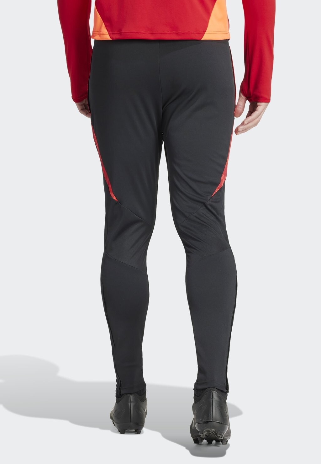 Спортивные брюки Tiro24 Competition Adidas, цвет black app solar red — фото 3
