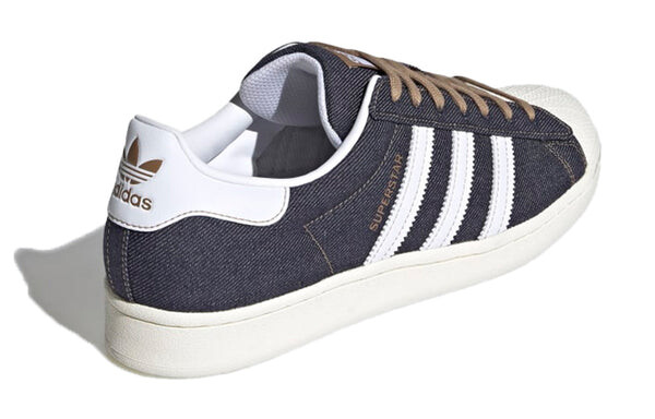 Кроссовки оригинальные superstar Adidas, серый — фото 4