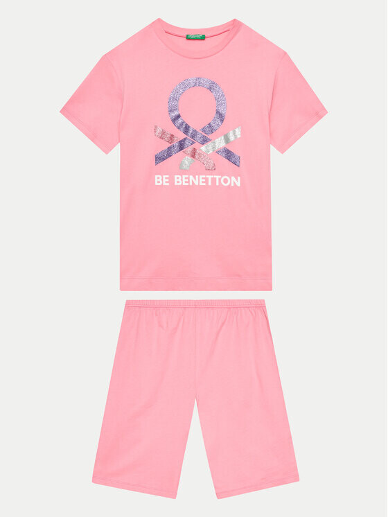 

Пижама стандартного кроя United Colors Of Benetton, розовый