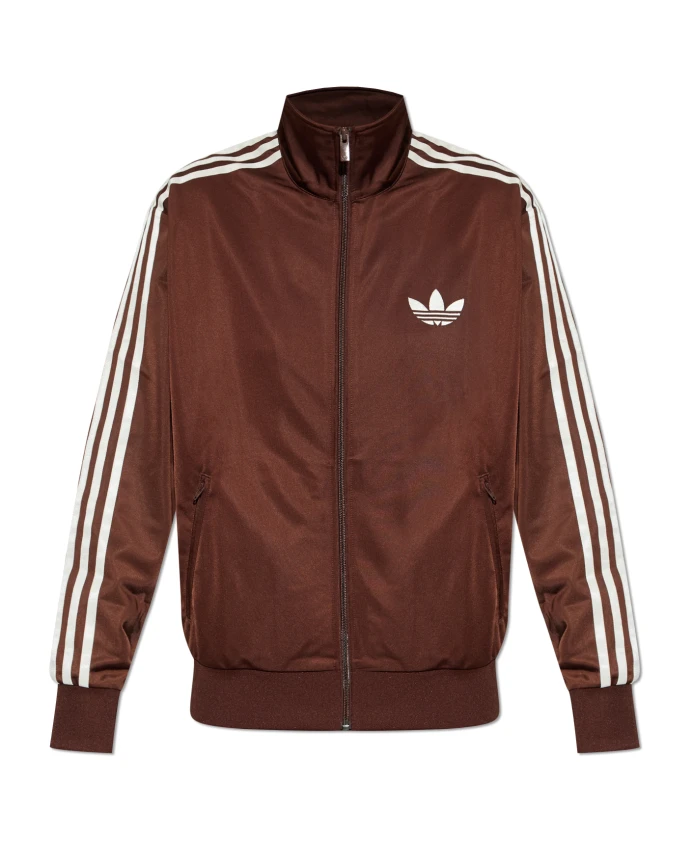 

Толстовка со стоячим воротником Adidas Originals, коричневый