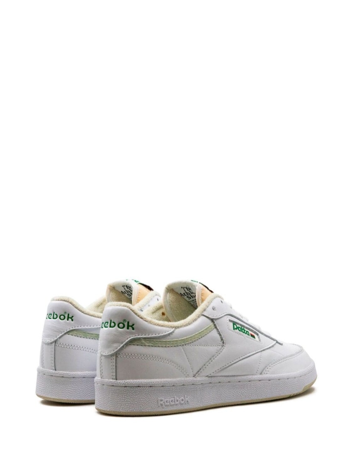 Reebok кроссовки Club C 85 'PATTA', белый — фото 3