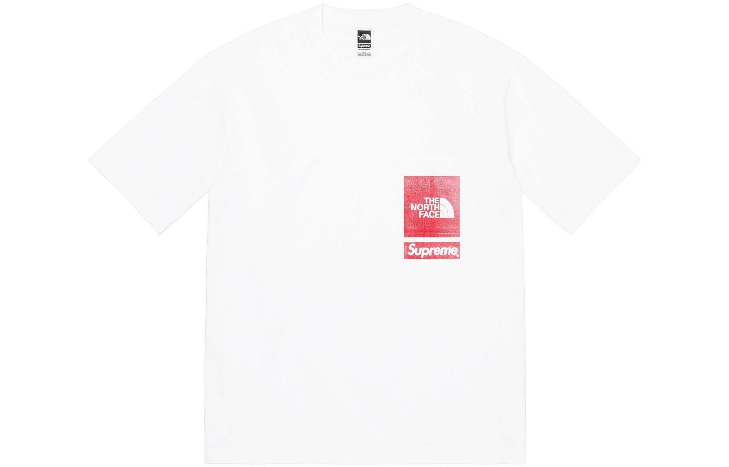 Футболка Supreme x The North Face, черный — фото 2
