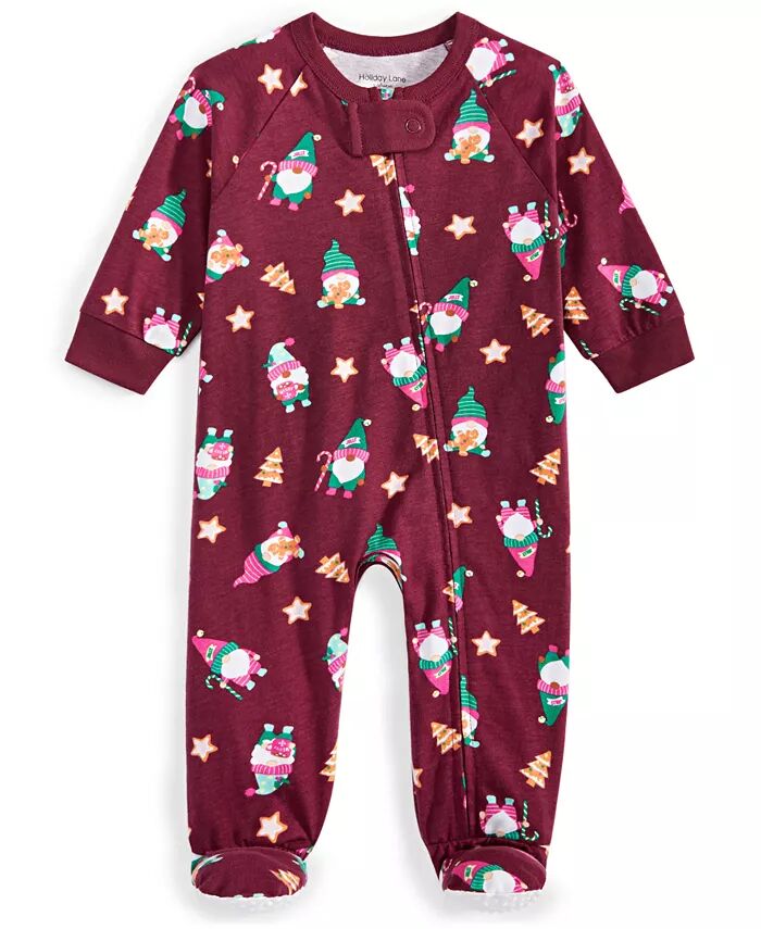 

Хлопковая пижама Baby Gnomes Family Pajamas, красный