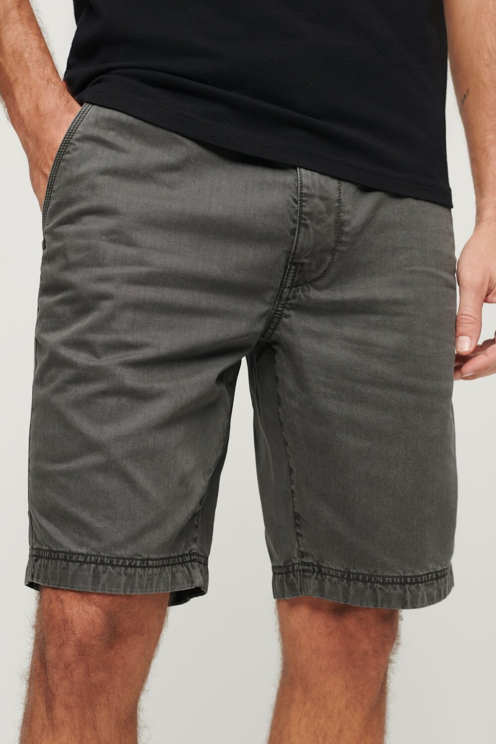 

Винтажные международные шорты Superdry, серый