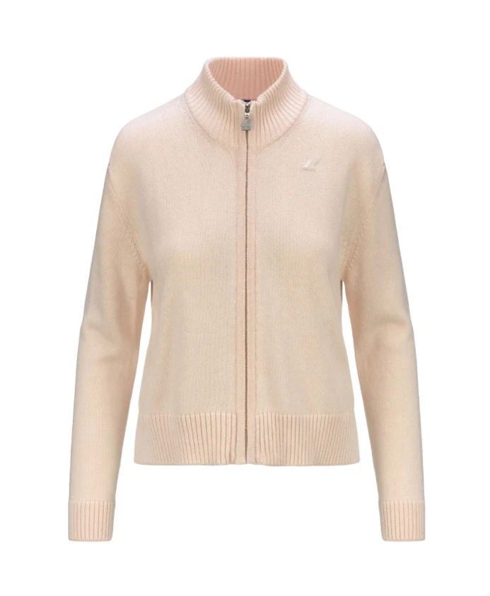 

Розовый свитер с регулируемой талией K-Way, розовый