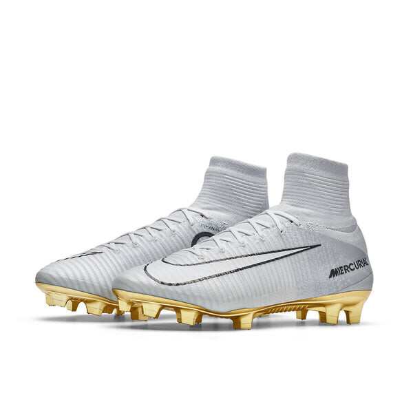 Кроссовки mercurial superfly v cr7 se fg Nike, серый — фото 3