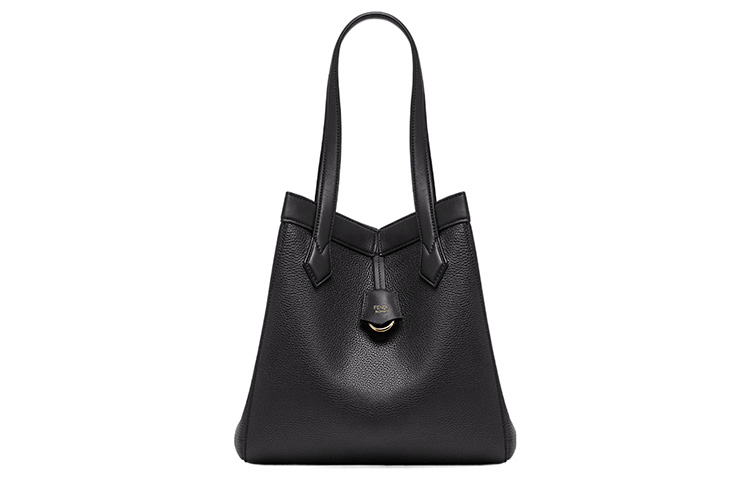 

FENDI Оригами из телячьей кожи ведро сумка через плечо средний женский черный