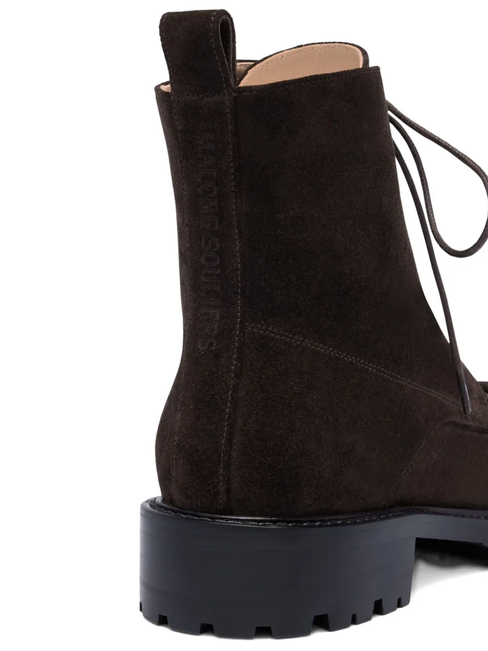 Ботинки Miller в стиле милитари Malone Souliers, коричневый — фото 4