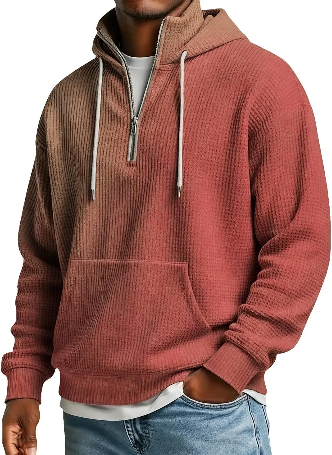 

Толстовка с капюшоном Mokaloha, мужская, с карманами, длинный рукав