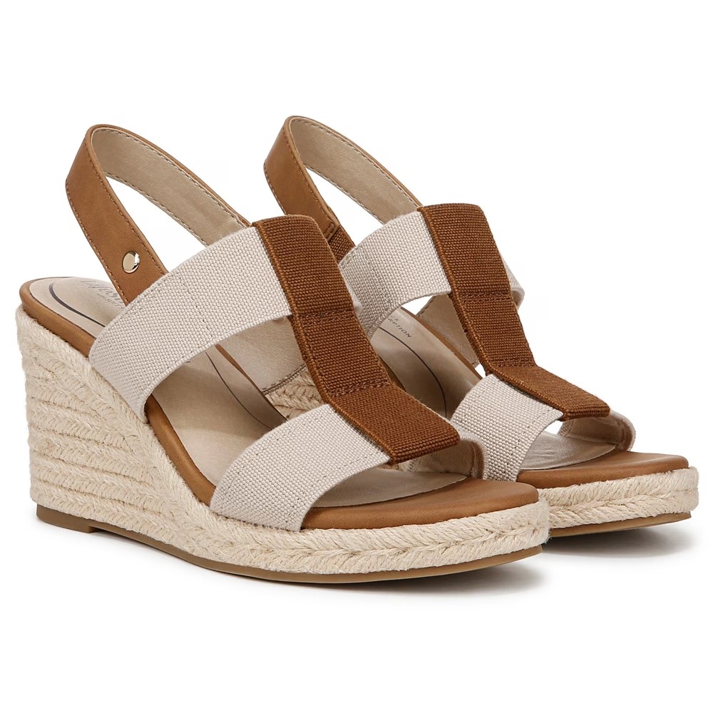 Босоножки на танкетке Tallulah Lifestride, tan/brown/cream