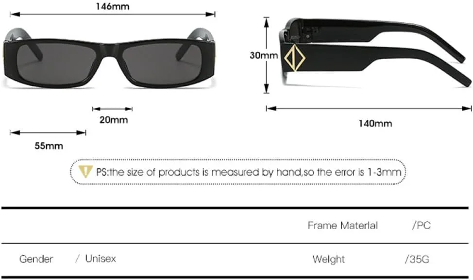 

Винтажные прямоугольные солнцезащитные очки для женщин и мужчин в стиле ретро с леопардовым принтом, желтая оправа, узкая солнцезащитная очка для женщин generic, C1