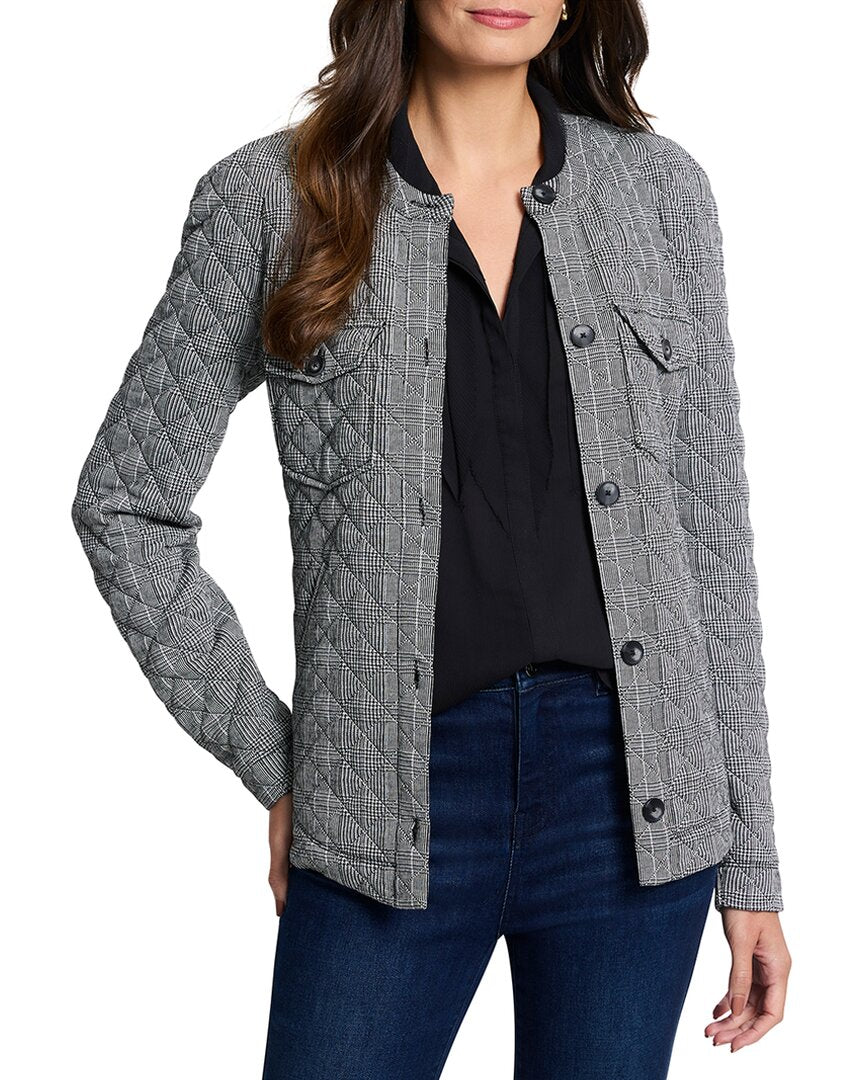 

NIC+ZOE Клетчатая куртка Perfection Nic + Zoe, цвет black multi