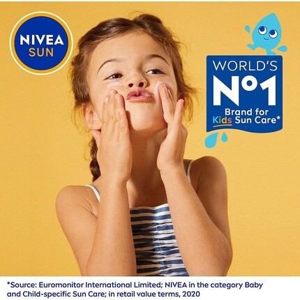 Солнцезащитный лосьон Sun Kids Protect And Care Spf 50+, 200 мл, Nivea — фото 2