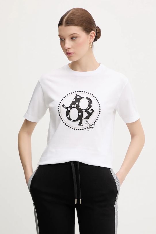 

Хлопковая футболка Joop!, белый