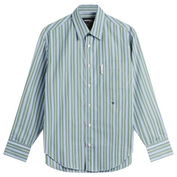 

Классическая рубашка Hommegirls, зеленый porto stripe