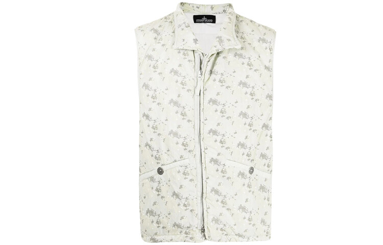 

Жилет мужской белый Stone Island, белый