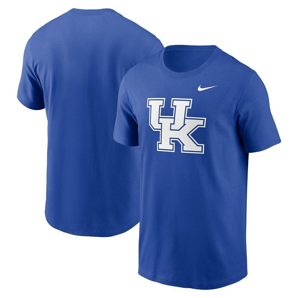 

Мужская футболка с логотипом Nike Royal Kentucky Wildcats Primetime Evergreen, цвет Ken Blue