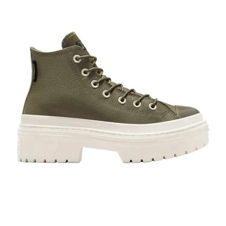 

Кроссовки Converse Wmns Chuck Taylor All Star Lugged Heel Platform Waterproof High Utility, зеленый