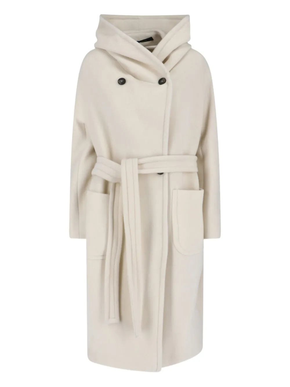 

Двубортное пальто Daisy с капюшоном Tagliatore, нейтральный