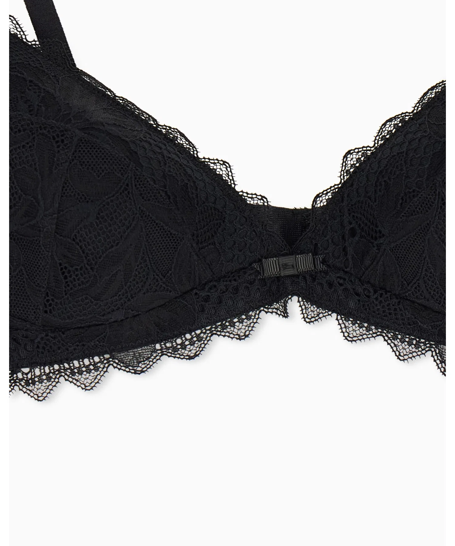 [Emporio Armani] ASV Eternal Lace Padded Triangle Bra (Recycled Lace) — фото 4