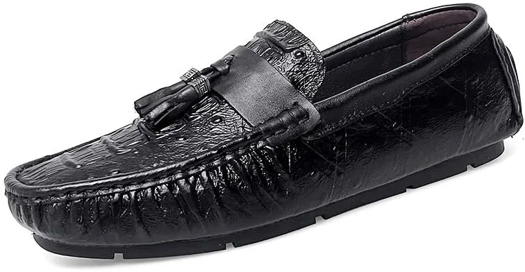 Лоферы с рисунком крокодила, Black PUGHGAETZF