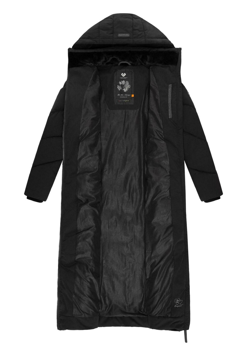 

Зимнее пальто REBELKA Ragwear, черный