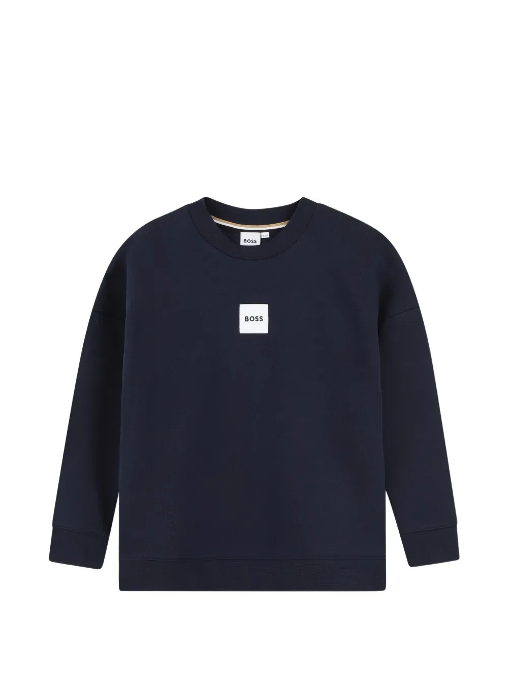 Толстовка с нашивкой BOSS Kidswear, синий