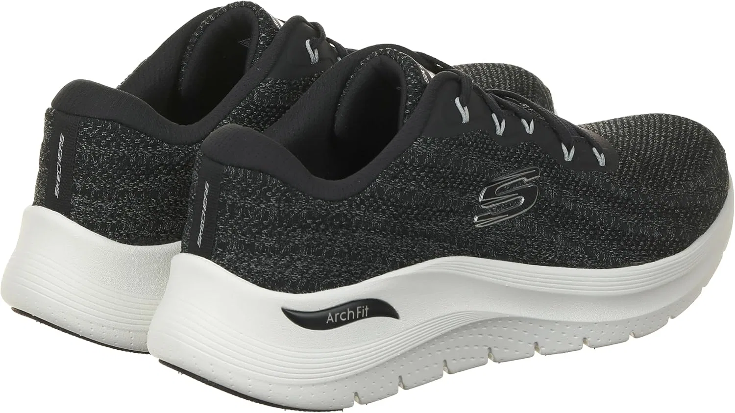 Мужские кроссовки Skechers Arch Fit 2.0 Road Wave, Black — фото 4