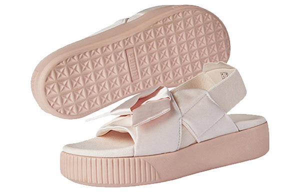 Сандалии platform slide 'pearl' Puma, розовый — фото 3