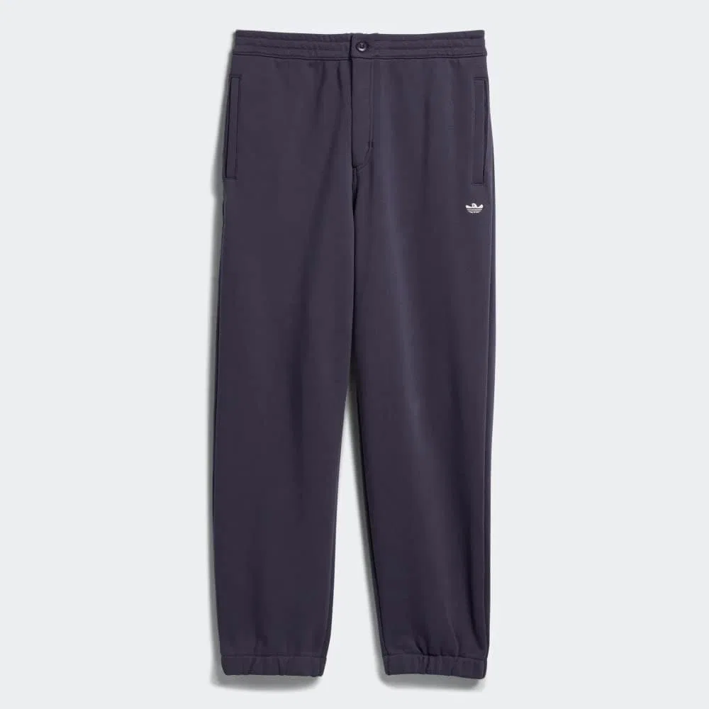 Унисекс брюки Adidas Heavyweight Shmoofoil, цвет Shadow Navy/Cream White — фото 4