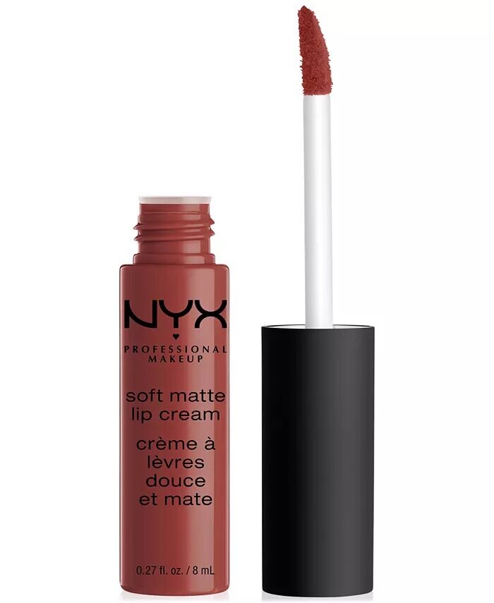 

Мягкий матовый крем для губ Nyx Professional Makeup, цвет Rome (medium nude with red undertone)