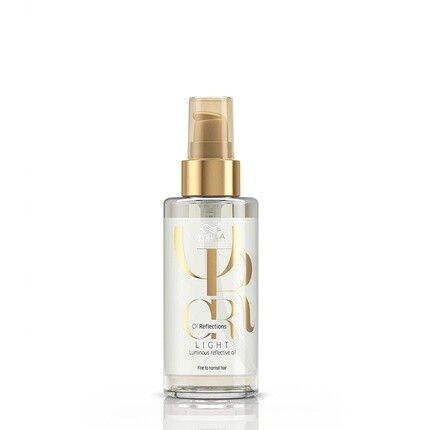 

Professionals Oil Reflections Масло для волос с маслом камелии и экстрактом белого чая для мгновенного блеска и гладкости Легкое масло, Wella