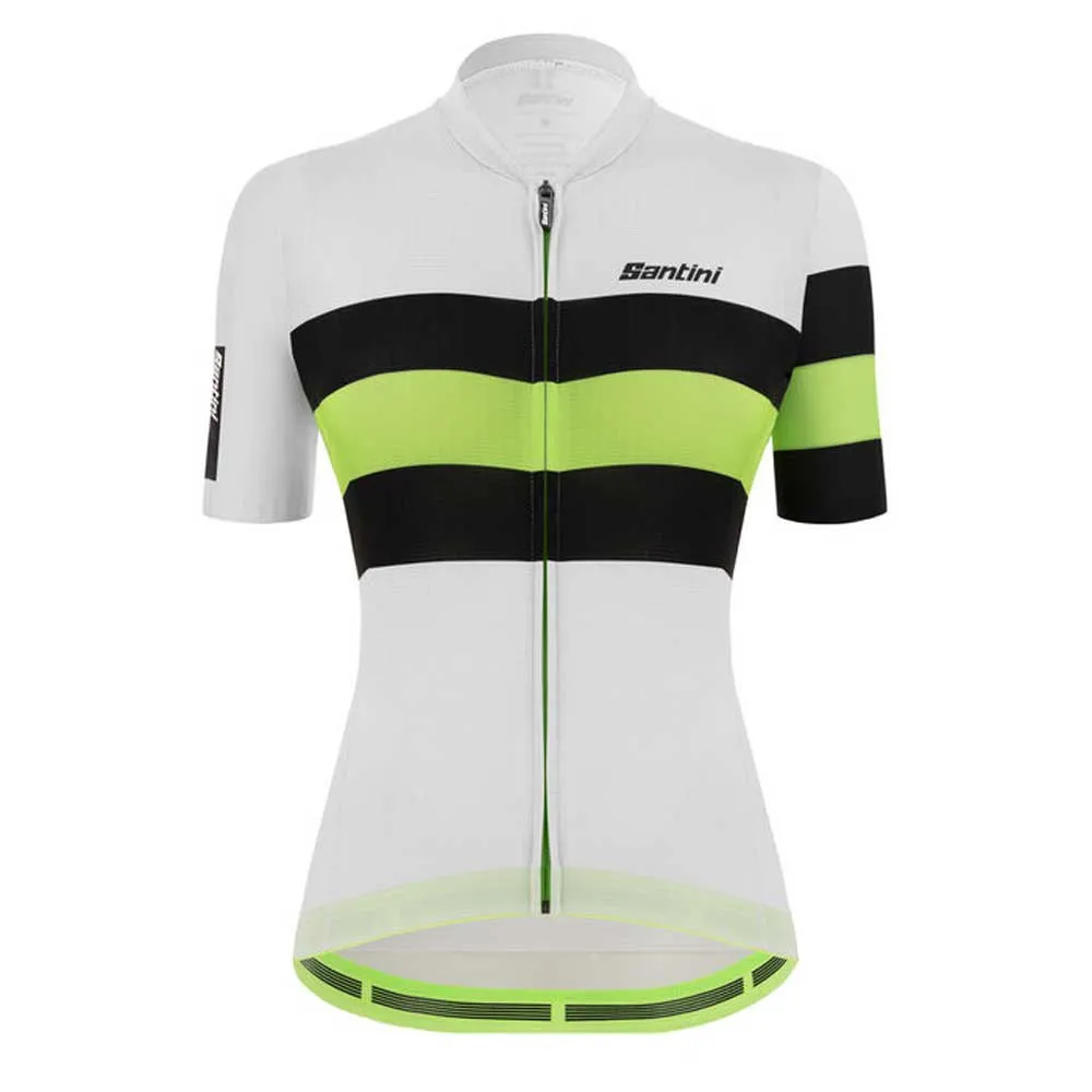 

Джерси с коротким рукавом Santini Ecosleek Bengal, белый