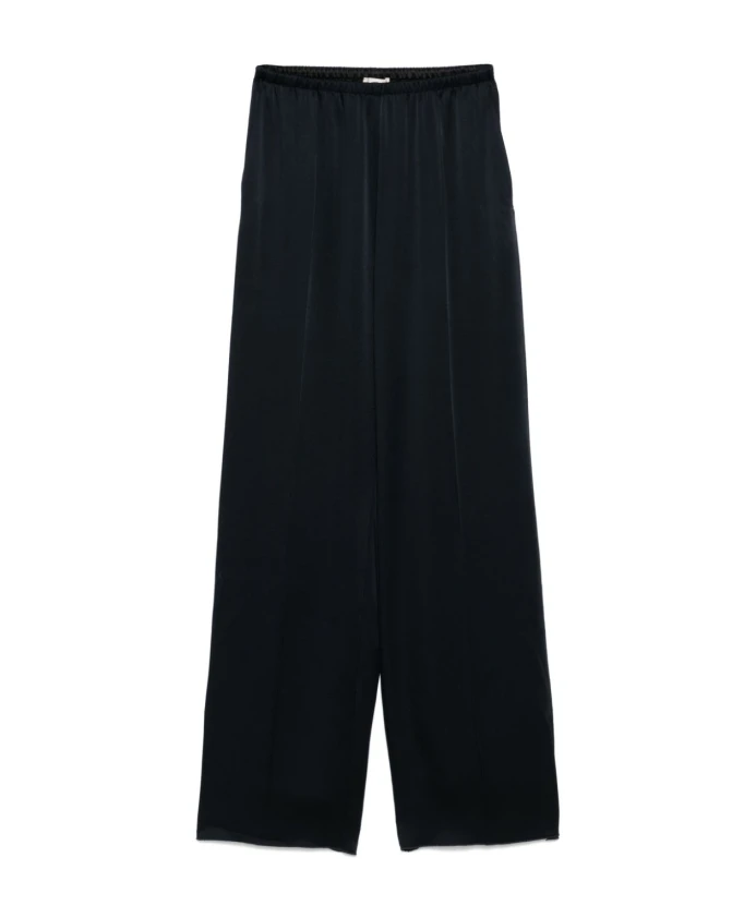 

Атласные прямые брюки Forte Forte, синий