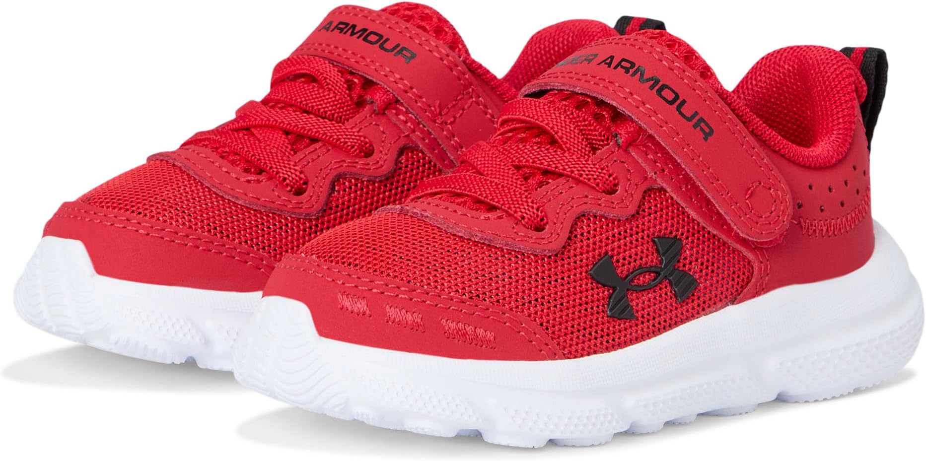 

Кроссовки Under Armour Kids Assert 10 Alternate Closure Sneakers, цвет Red/Blue Atlantis/Black