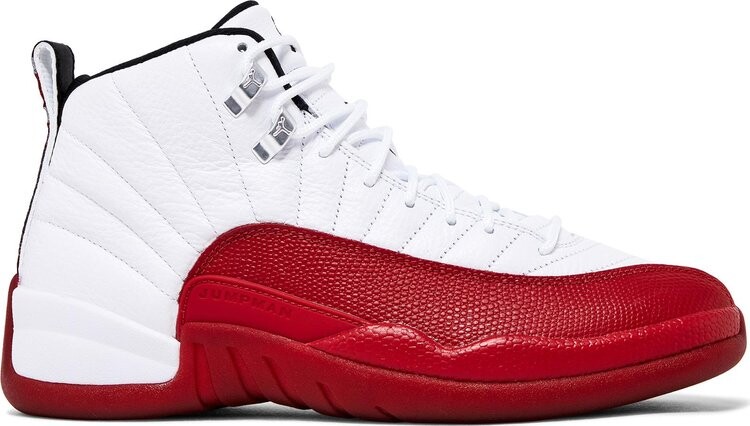

Кроссовки Air Jordan 12 Retro 'Cherry' 2023, белый