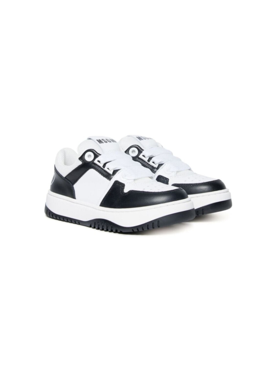 

Кроссовки в стиле колор-блок MSGM Kids, черный