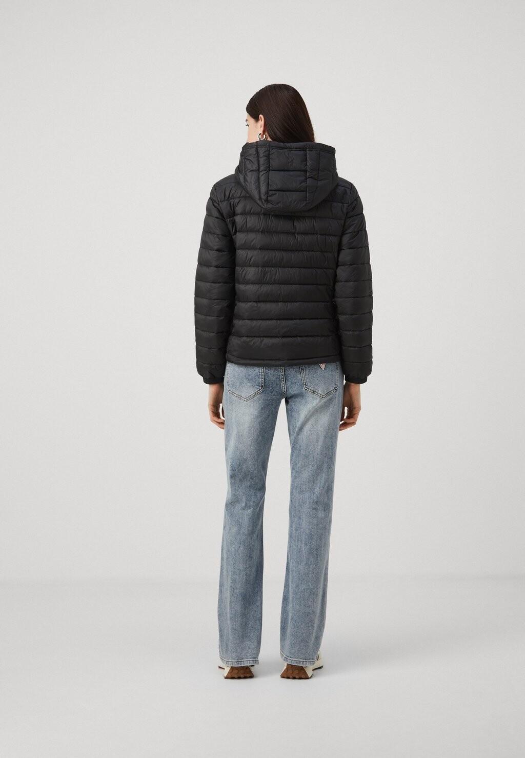 

Легкая куртка HOODED PUFFER Guess Jeans, черный