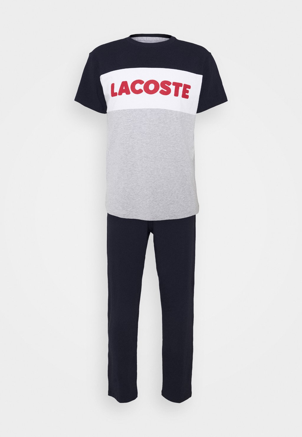 

Пижама Lacoste, серебристый