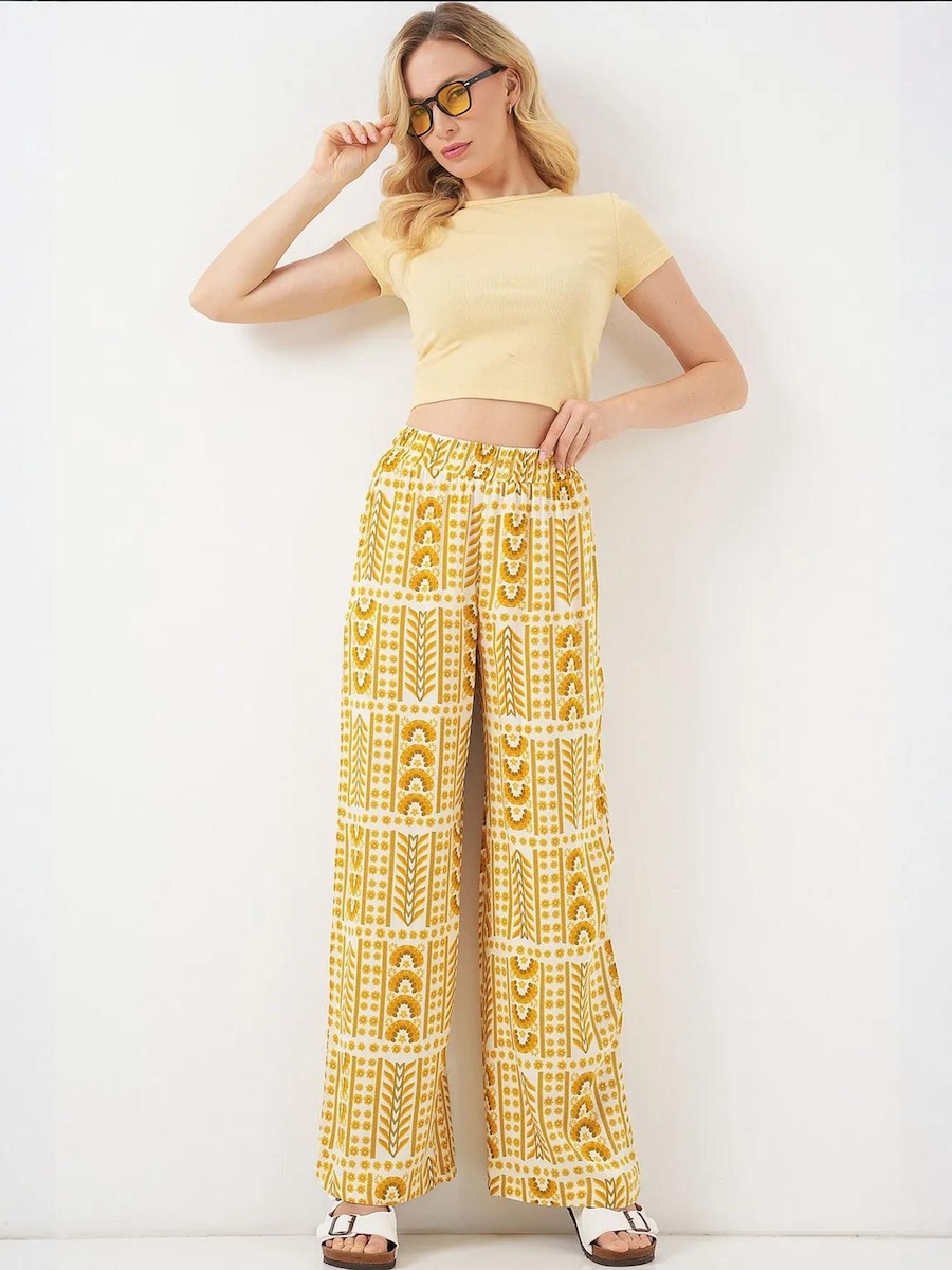 

Широкие брюки Bigdart, желтый/горчичный/медовый