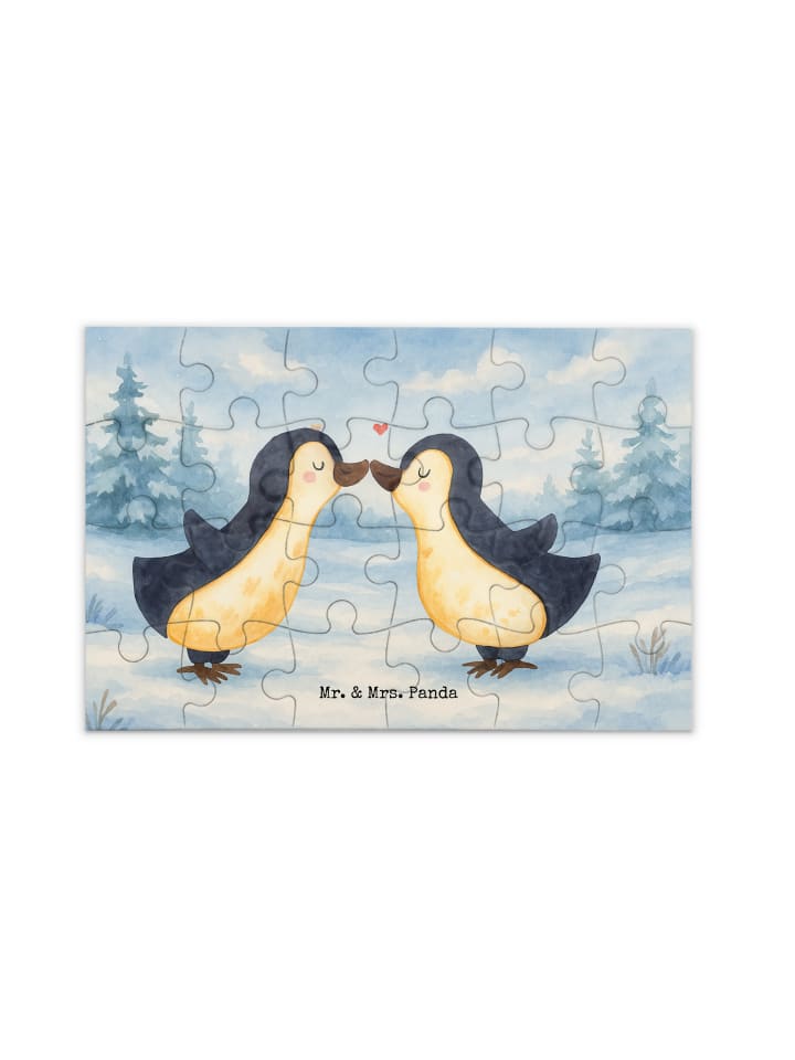 

Mr. & Mrs. Panda Дизайн «Любовь к пингвинам-головоломкам» без надписей белым цветом