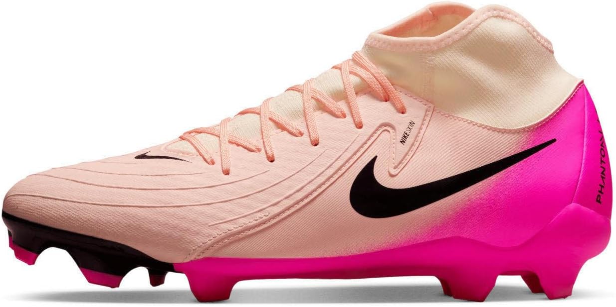Кроссовки Nike Herren Phantom Luna II Academy FG/MG, черный/розовый — фото 3