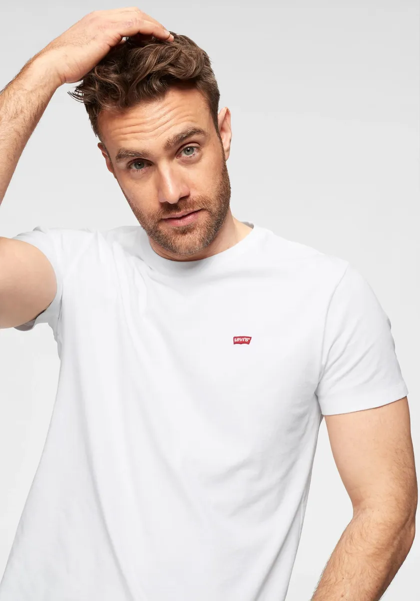 Футболка Levi's "ОРИГИНАЛЬНАЯ ФУТБОЛКА HM", белый — фото 3