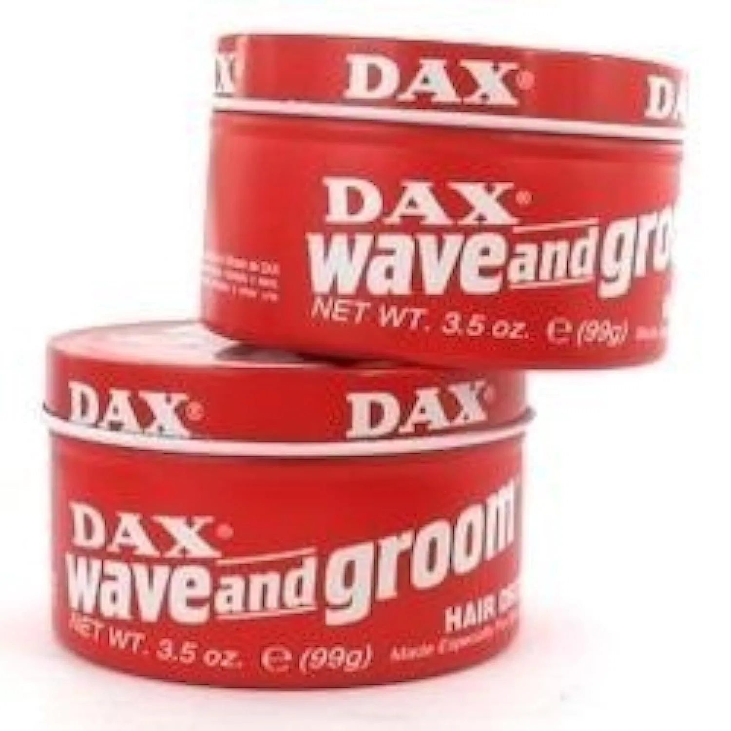 Воск для укладки волос Dax Wax Red Wave And Groom, двойная упаковка Dax