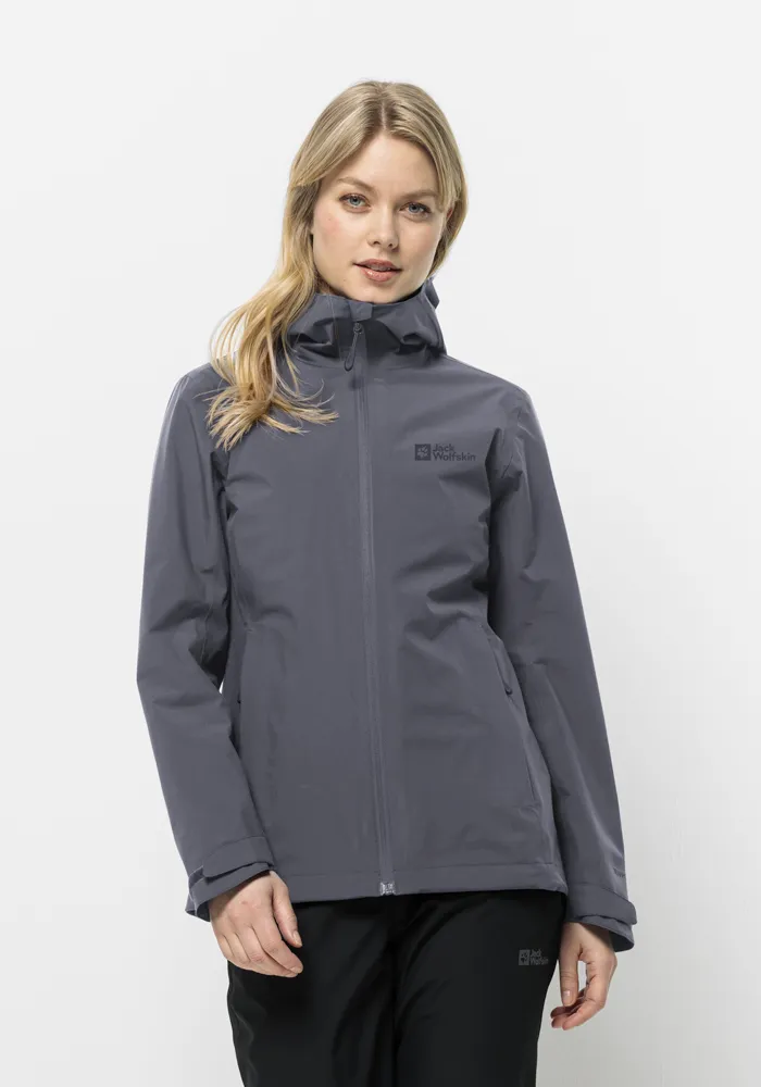 

Функциональная куртка Jack Wolfskin "ROBURY 2L JKT W", с капюшоном, цвет Dolphin