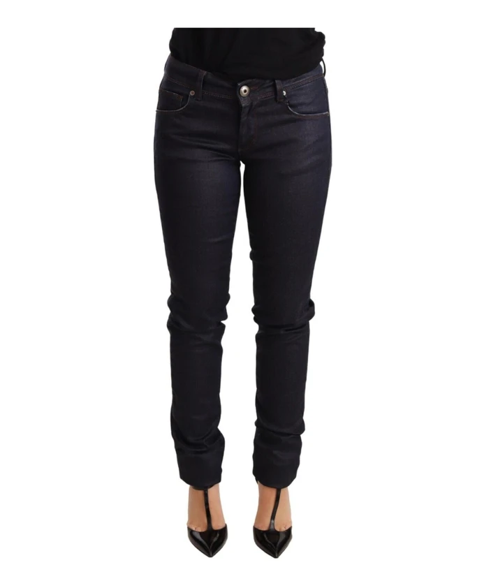

Джинсы скинни с логотипом Ermanno Scervino, синий