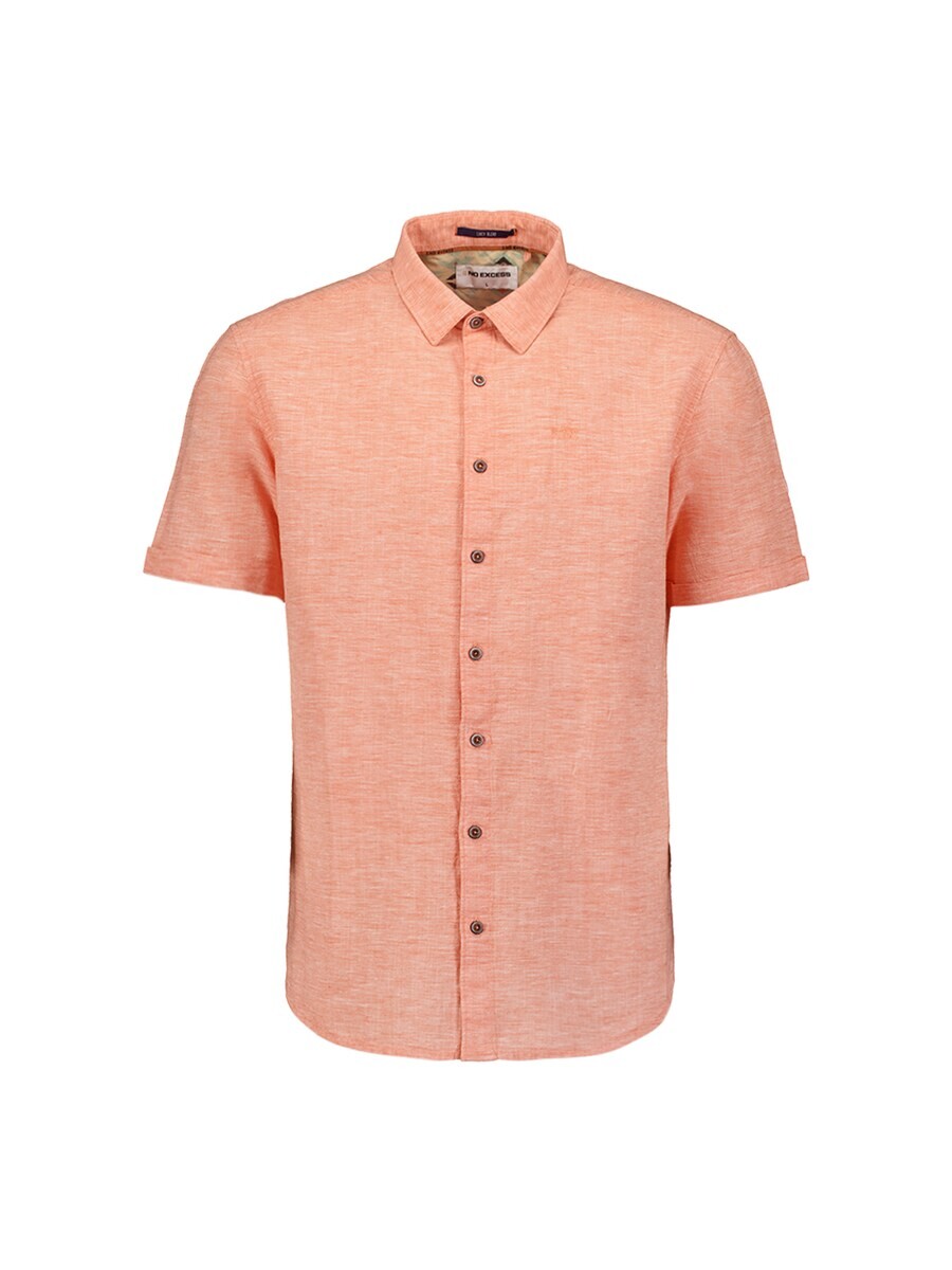 

Рубашка No Excess Regular fit Button Up, пастельно-красный