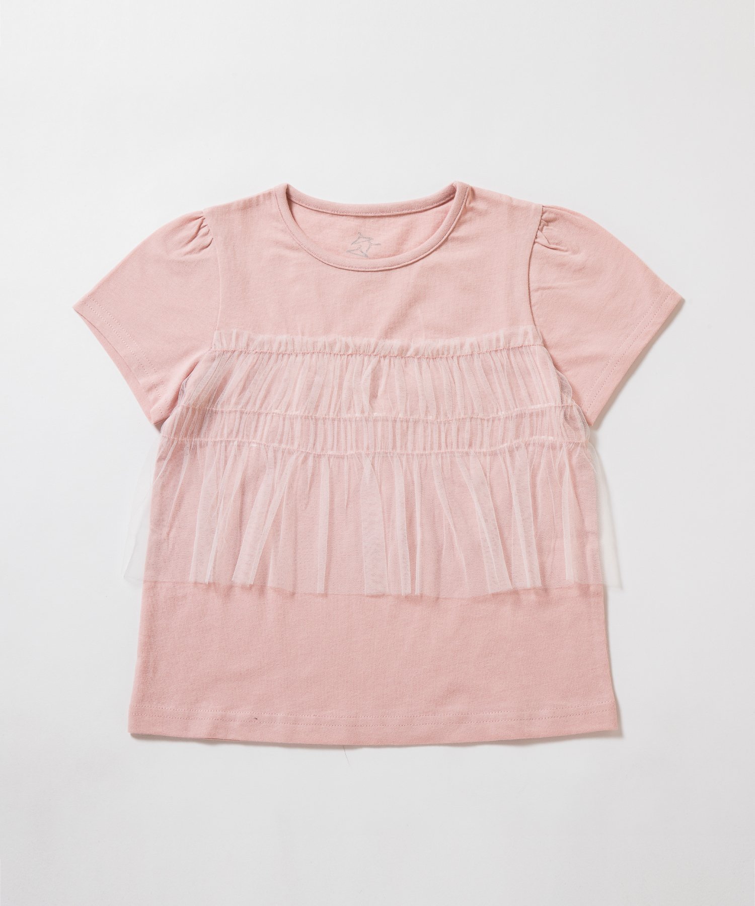 Шифоновая футболка Ever Closet, Dusty Pink — фото 4