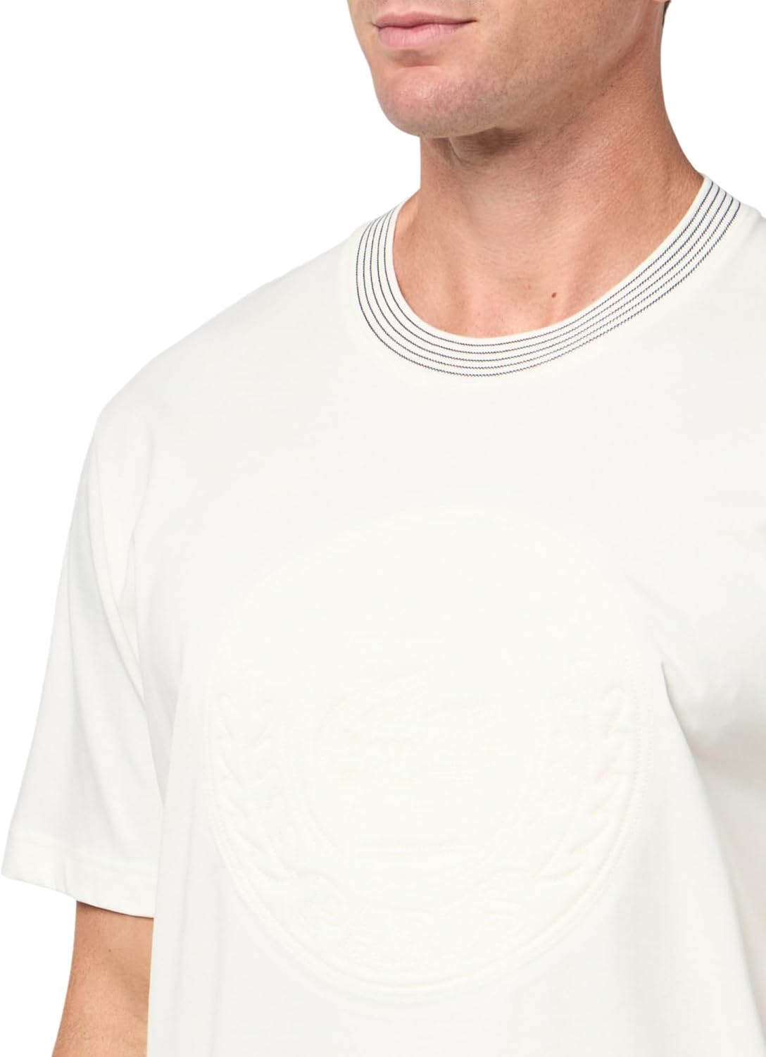 Футболка Lacoste Classic Fit, мужская, Off-White — фото 3